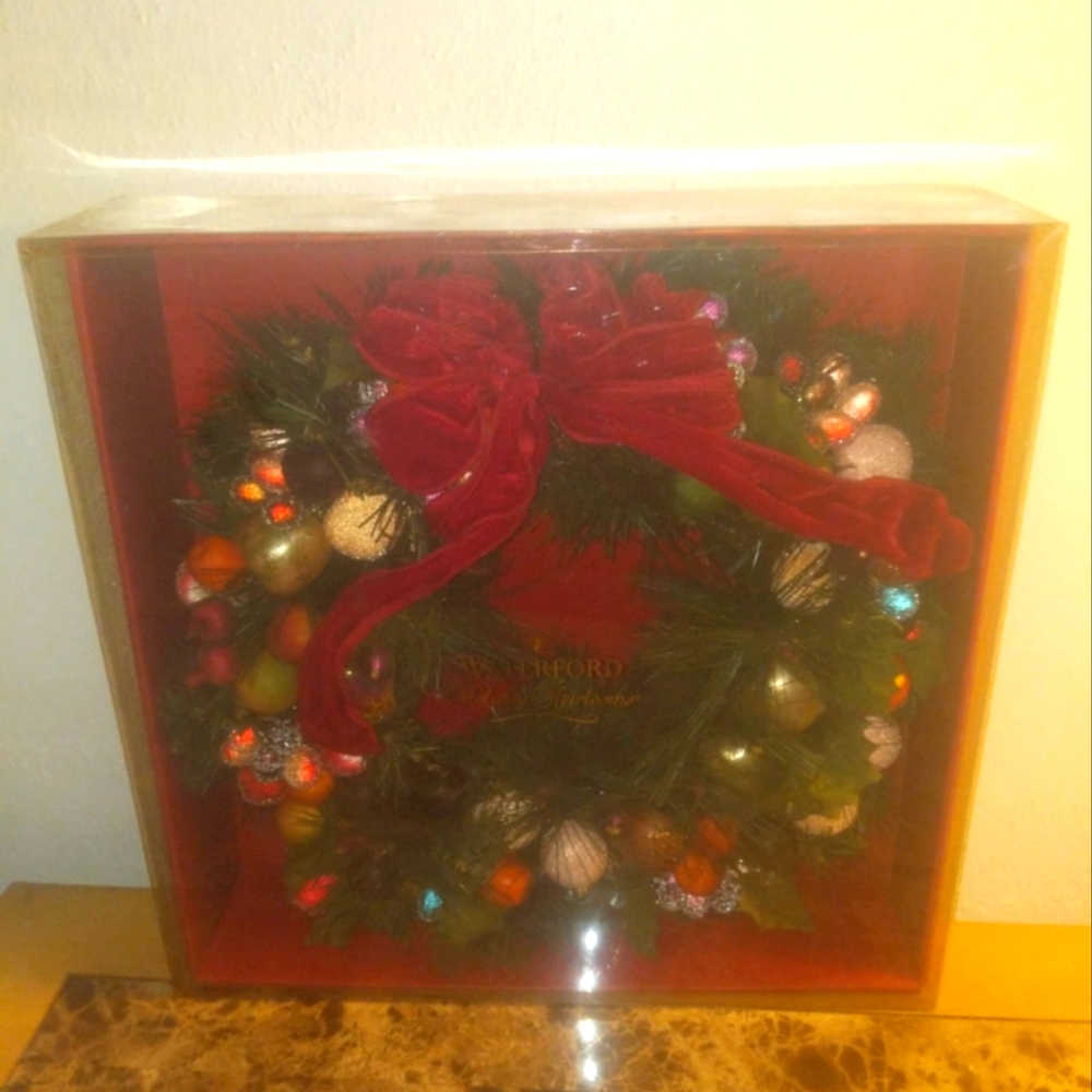 Waterford Holiday Heirlooms Wreath
